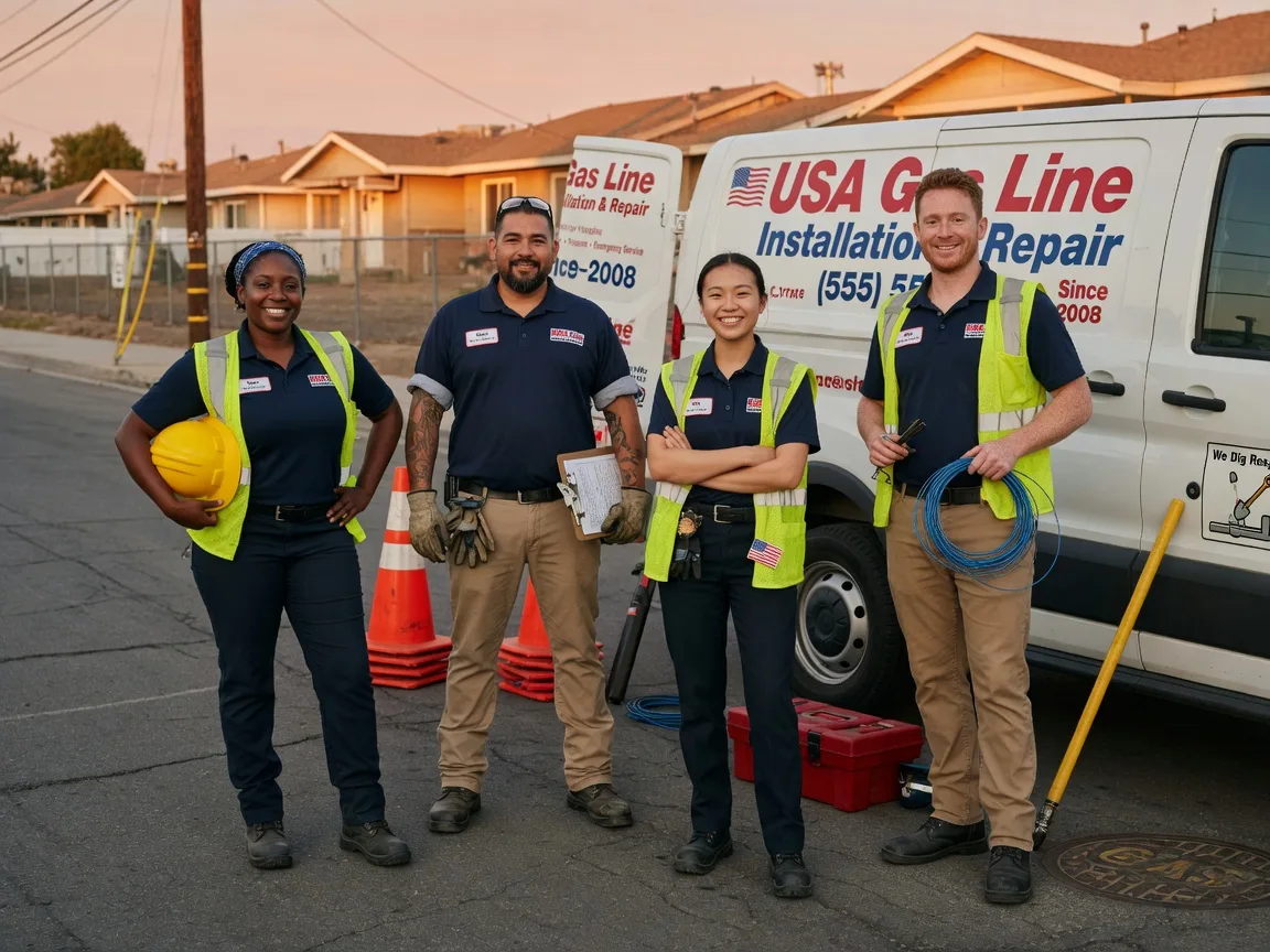 Gas Line Installation company in Whitsett, TX